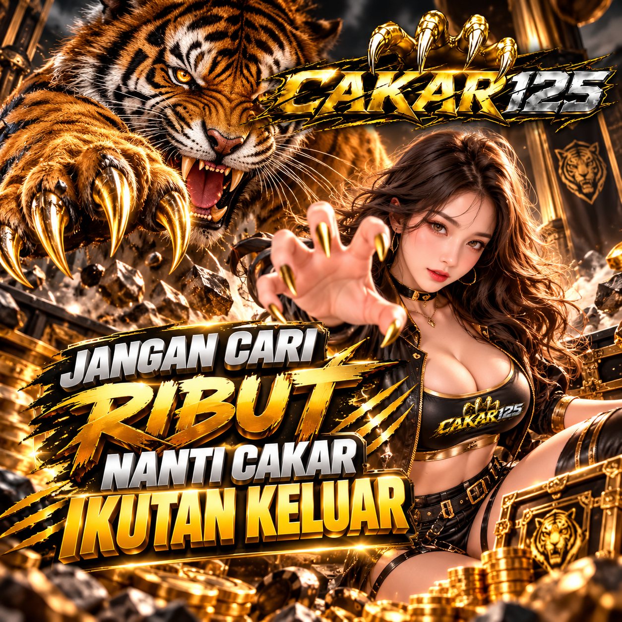 CAKAR125 >> Jangan Cari Ribut Nanti Cakar Ikutan Keluar